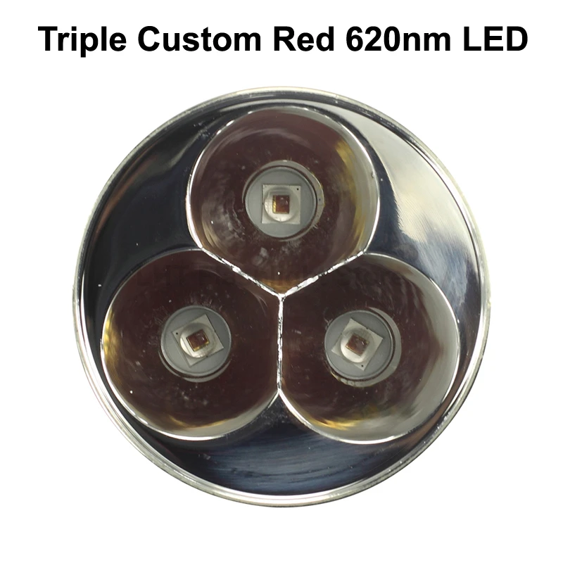 Triple Custom Color 2000 Lumens Drop-in Module for TrustFire 3T6 Flashlight (Dia. 51mm) (1 PC)