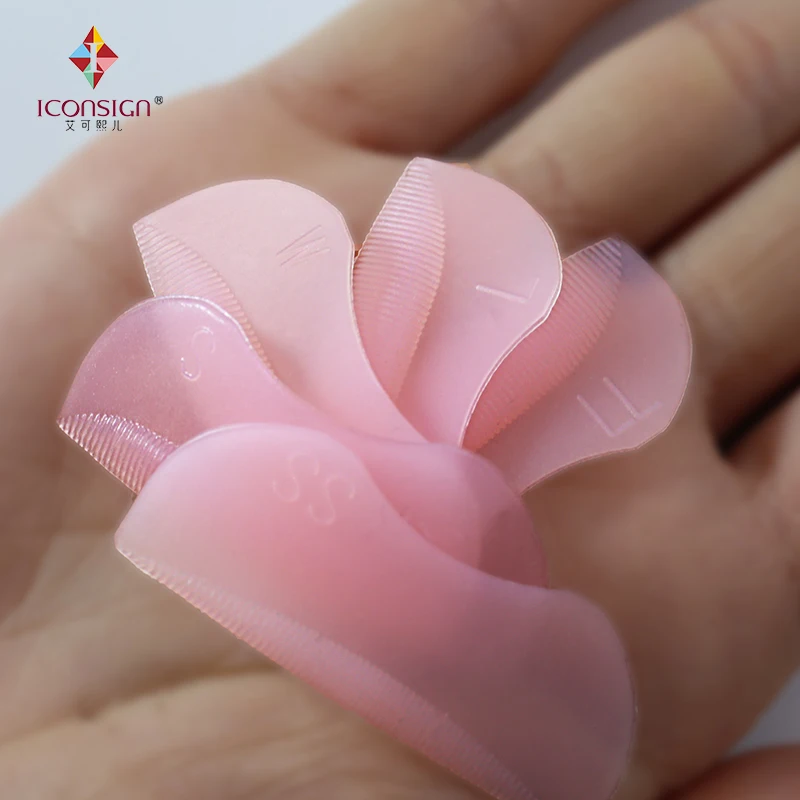 5 Pairs/Bag Eyelash Lift Patches Grafting 3D Lashes Lift Rods Silicon Patch Eyelash Extension Perm Pad Makeup Tools