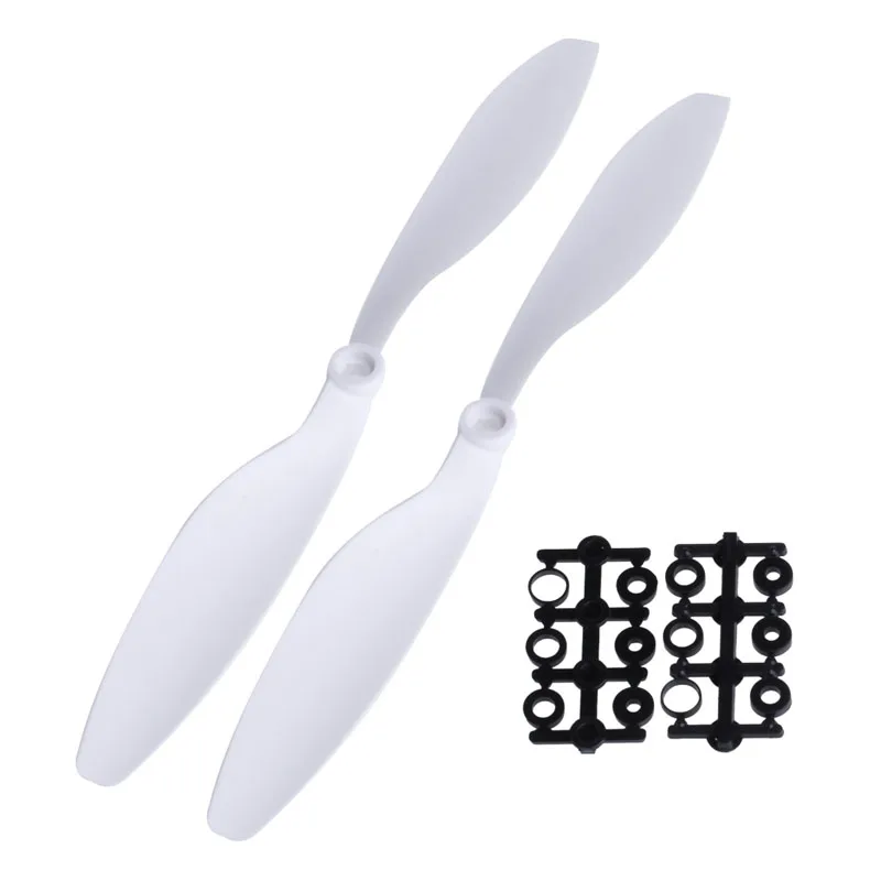 1Pair 1045 10x4.5 CW Propeller CCW Prop For RC Multicopter F450 Quadcopter Black