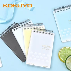 Kokuyo Memo Mini Loose-leaf Book Light Color Cookies Soft Light CampusA7 Notebook Detachable Coil Portable Portable Student