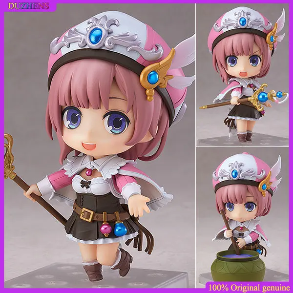 100% Original:Atelier Meruru Rororina Fryxell Q version figma PVC Action Figure Anime Figure Model Toys Figure Doll Gift