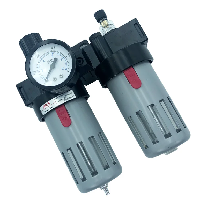 Oil water separator, pressure regulating valve, BFC-4000, air filter, air source processor