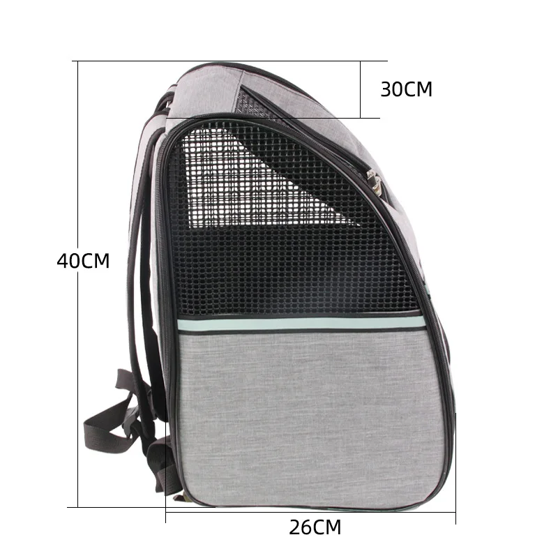 The New Pet Bag Goes Out with A Carry-on Bag Shoulder Bag Stylish and Elegant Foldable Back Travel Dog Bag Tote Cat Bag