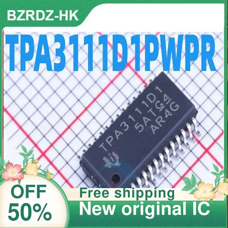 10PCS TPA3111D1PWPR TPA3111D1 TSSOP28 New original IC