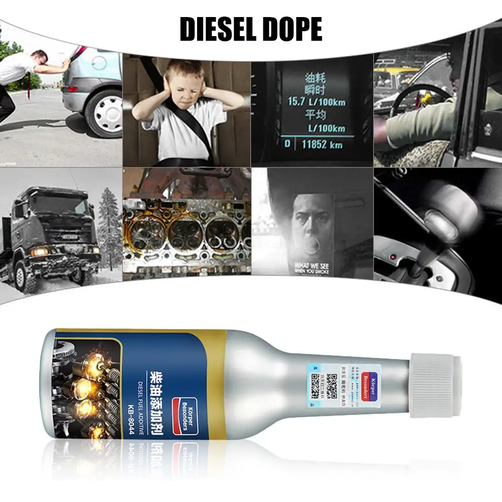 120ml Car Diesel Carbon Removal Agent Liquid Diesel Fuel Saver Carbon Cleaning Agent Auto Diesel Oil Clean Fuel Oil Additive