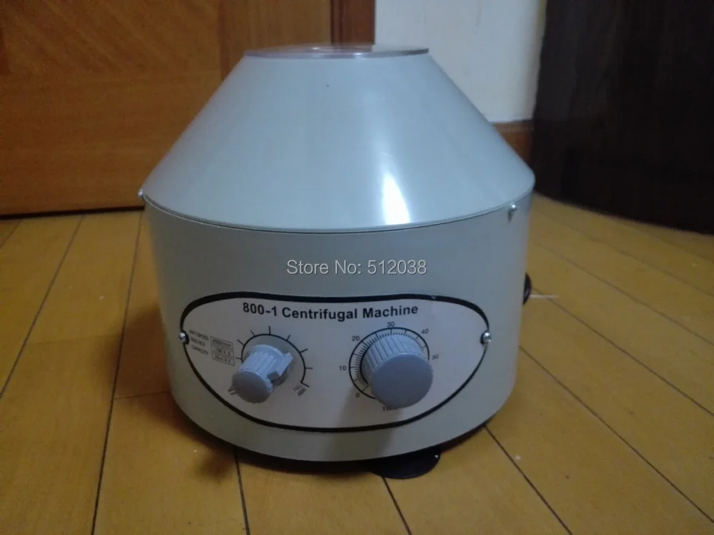 

Brand New Desktop Electric Centrifuge Lab (Timer 0-60min) 4000 Rpm Cap:20ml X 6 Tube (800-1) 110V/220V