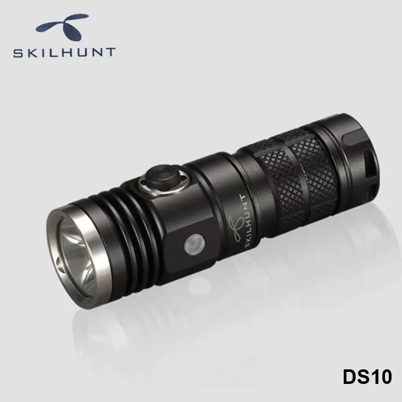 

Skilhunt DS10 DS15 DS16 DS21 CR123 AA 14500 18650 EDC Flashlights Bright Waterproof Cree LED Pocket Torchlight with Magnet Tail