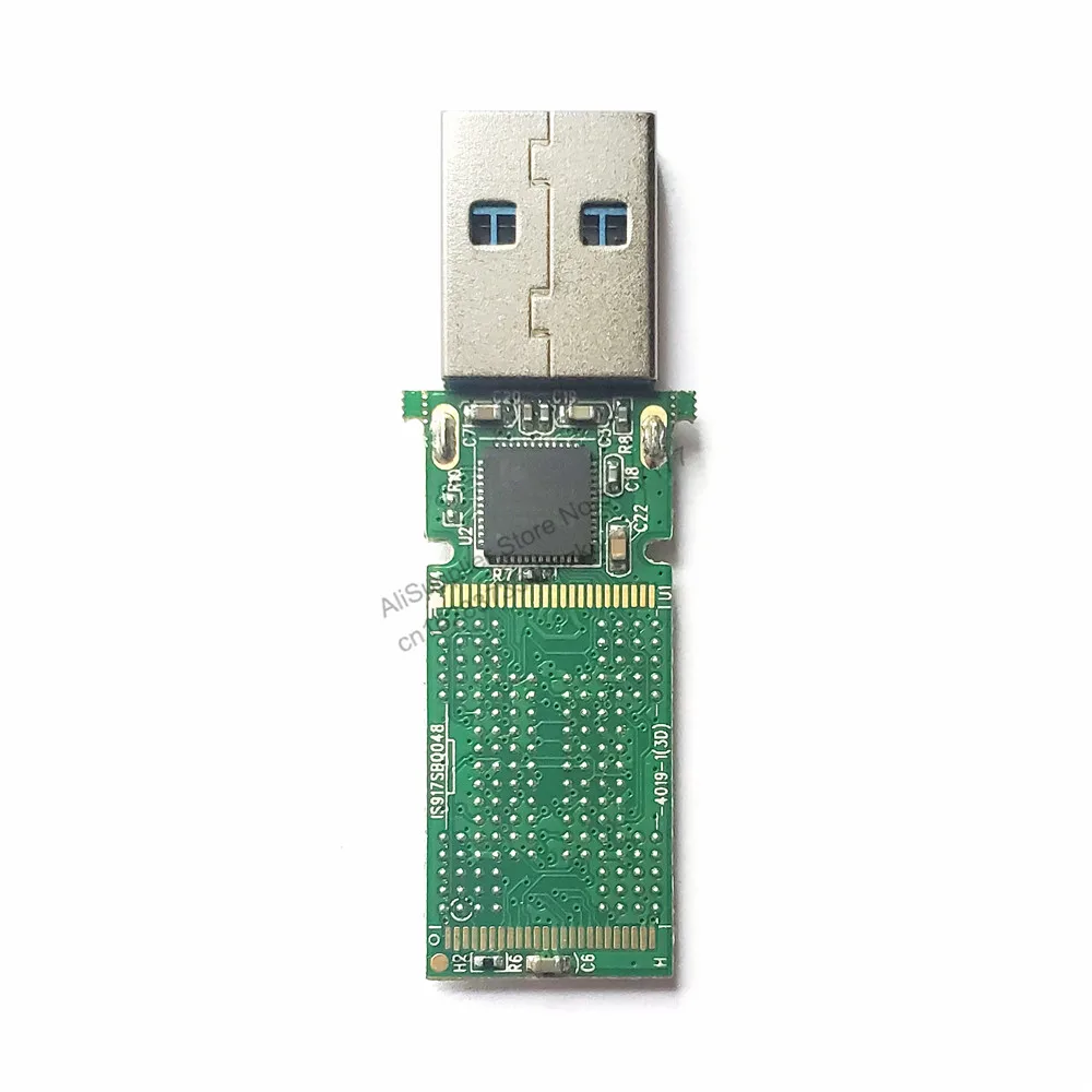 1PC IS917 PCBA for NAND Flash USB3.0 U Disk Weldable TSOP48 BGA132 BGA136 BGA152 Chips USB 3.0 U Disk PCB Main Controller DIY