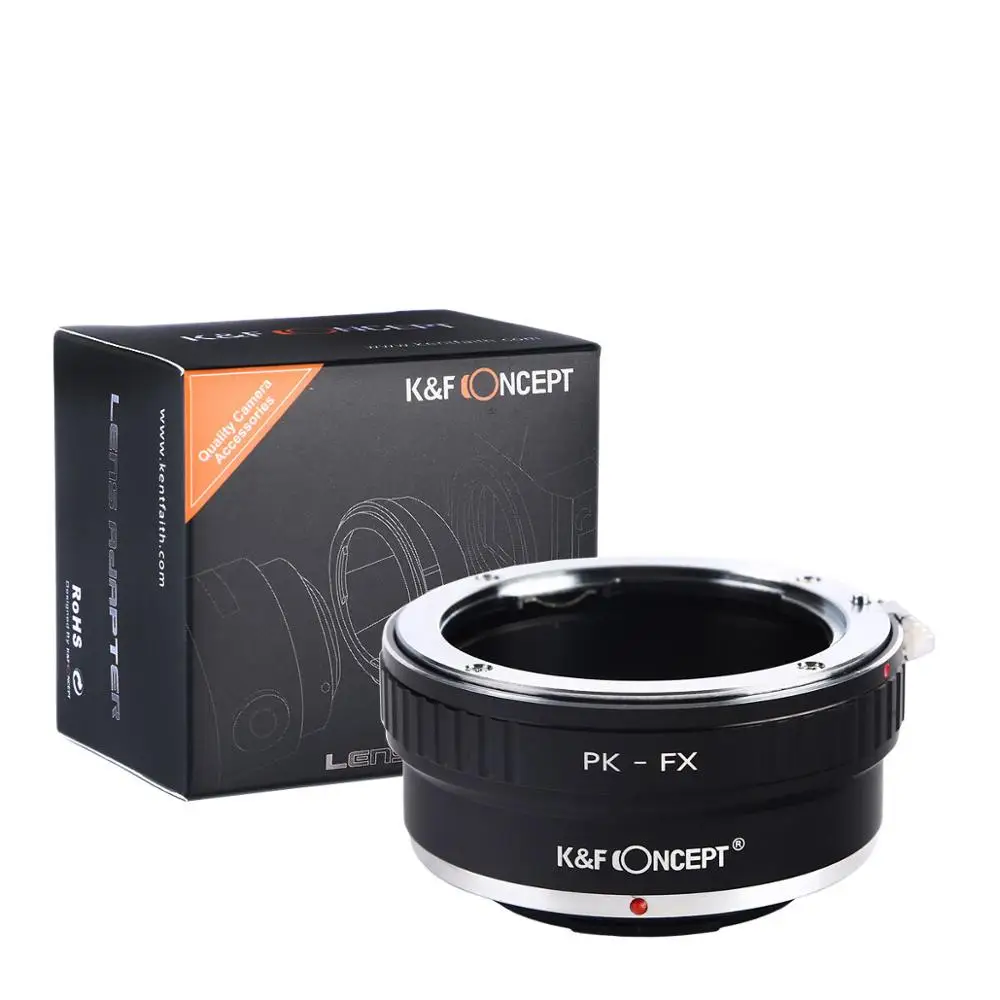 K & F Concept-PK-FX para cámara Pentax K, lente de montaje a Fujifilm X-Pro2, M1, T20, adaptador de PK-FX, X-T2, X-M2, X-T20, X-T3, X-30