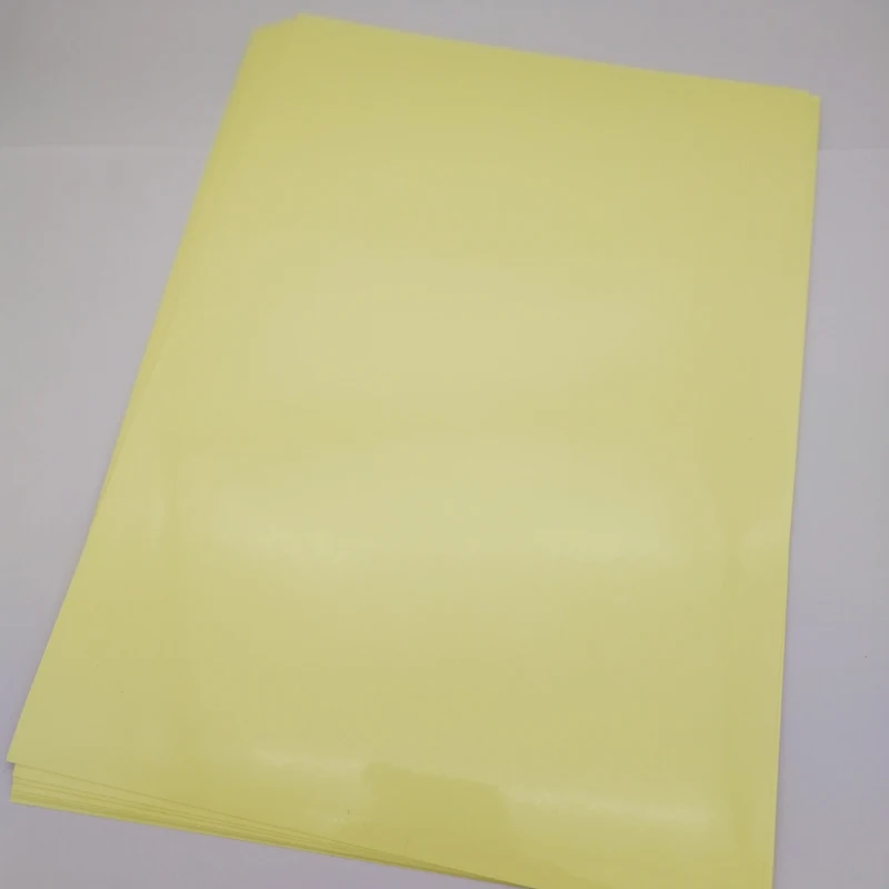 25μm Thickness A4 Blank High Clear/Transparent Label Sticker Paper For Laser Printer