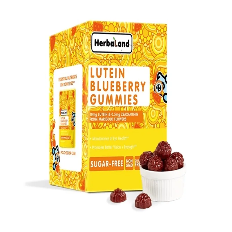 

Herbaland Lutein Eye Gummy 60 Capsules/Box Free Shipping