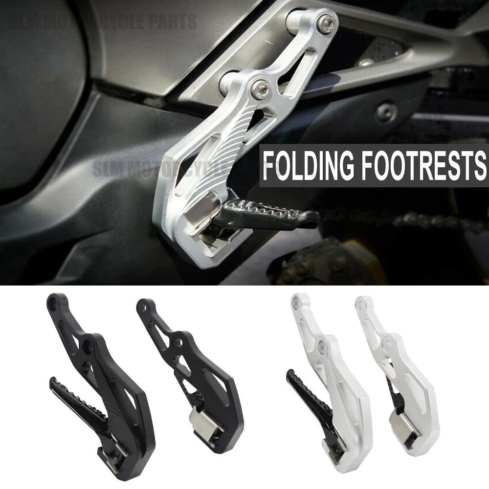 

For Honda NC700D NC750D 2022 2021 2020 2019 2018 2017 2016 New Motorcycle Folding Footrests CNC Footrest Kit Passenger Foot Peg