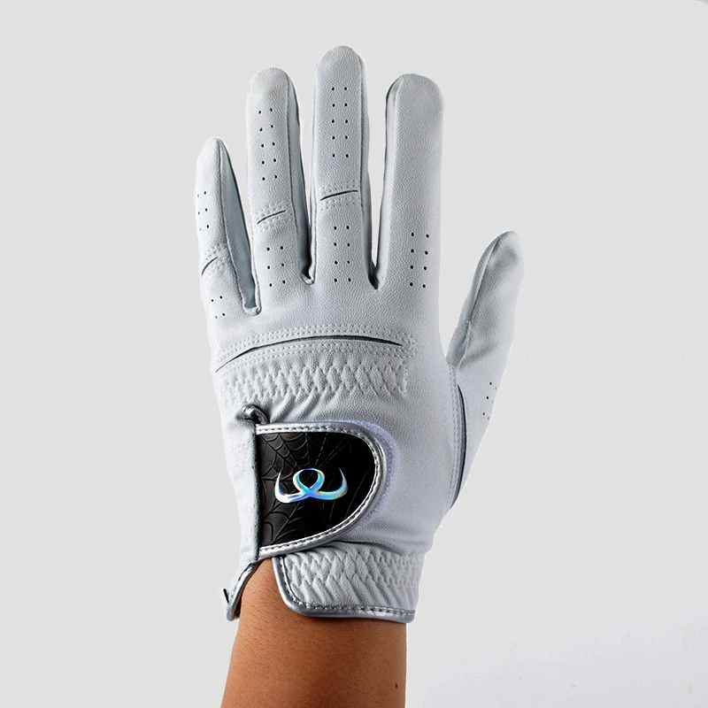 Bequeme, verschleißfeste Herren-Golfhandschuhe aus Leder, 1 Stück