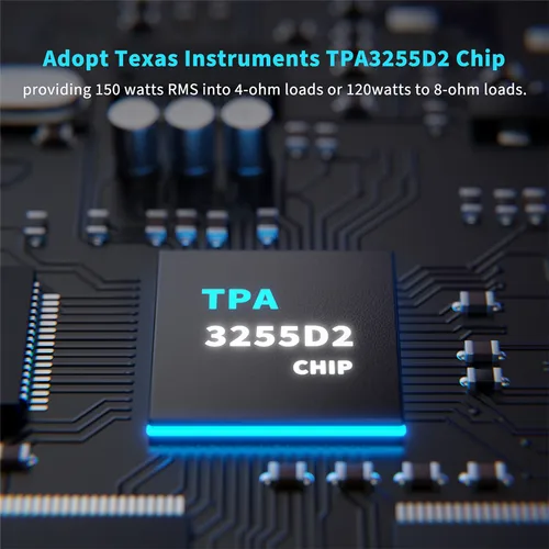 Imagen 2 del producto Fosi Audio M03 amplificador de subwoofer de potencia amplificador de Audio Mono de 200 vatios amplificador Digital Hifi para el hogar