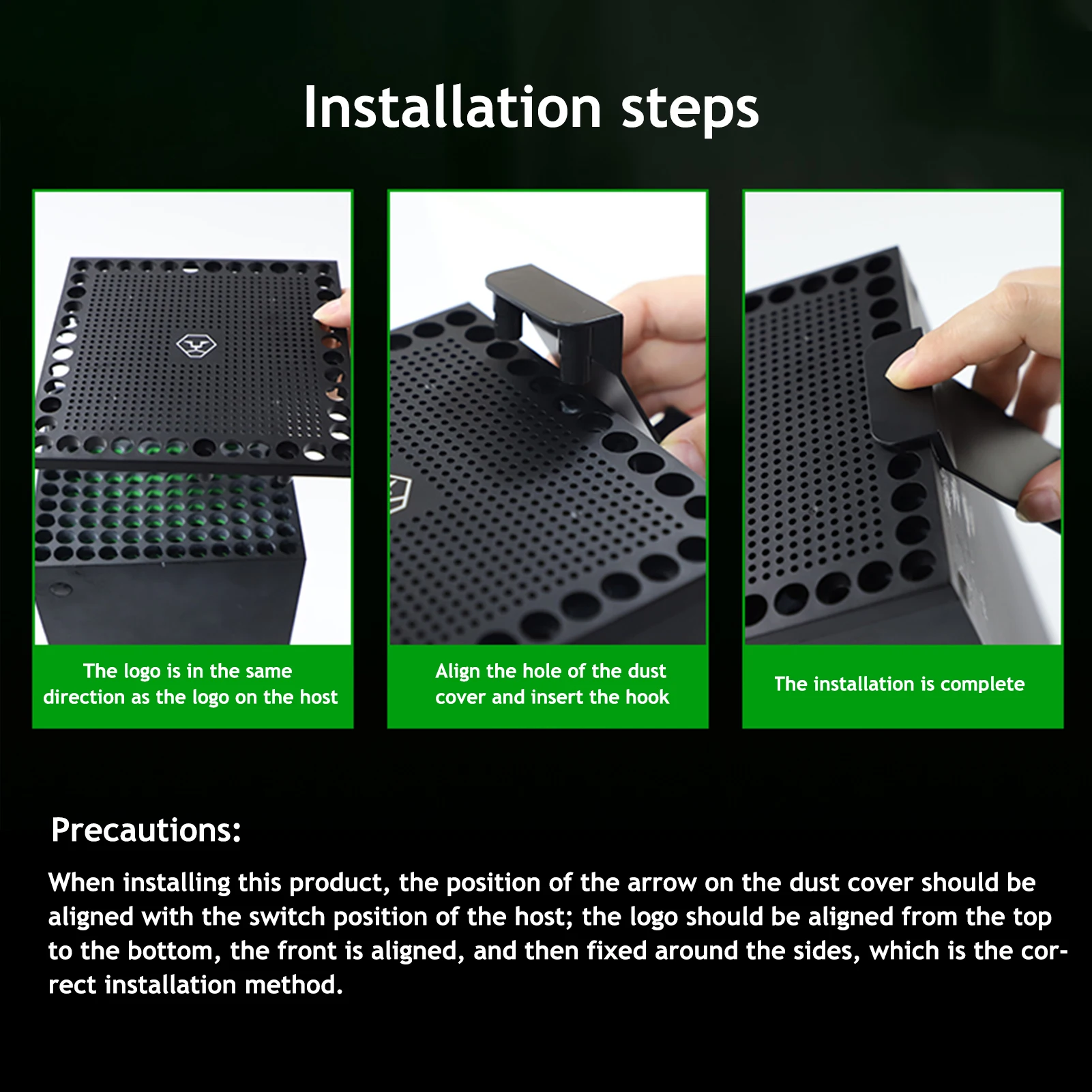 Vented ฝุ่นสำหรับ Xbox Series S X Mount Multi-ฟังก์ชั่นการกระจายความร้อน Controller ป้องกันฝุ่นผู้ถือสุทธิ stand Grip คอนโซล