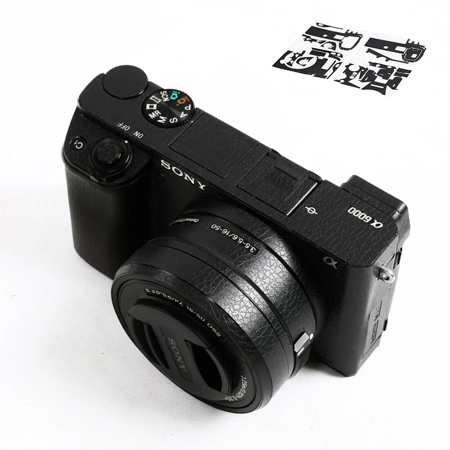 Anti-Scratch Camera Body Film Skin for SONY A6000 A6300 A6400 RX100 M3 M4 M5 M6 M7 RX100V RX100III ZV1 ZV-E1 ZVE10 sticker