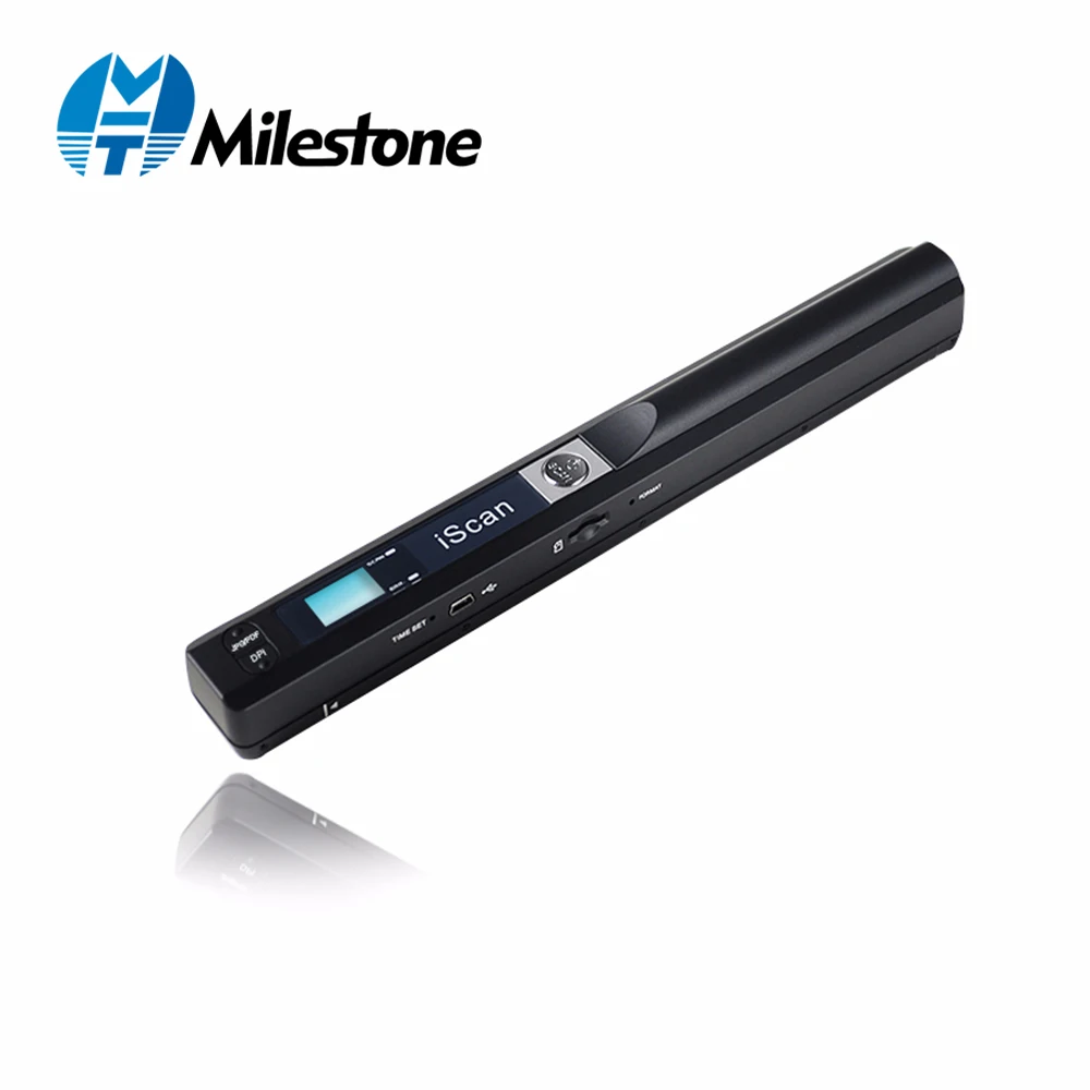 Handheld Mobile Portable Document Scanner 900DPI Photo Image A4 Hand Scanner Support JPG/PDF Format Pen Scanner