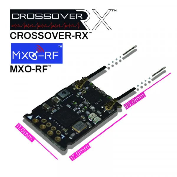 

XR602T-F2 FRSKY-D16 SBUS/FPORT/RSSI/Full-RFPower/TELEM/D-ANT MicroFPVRX