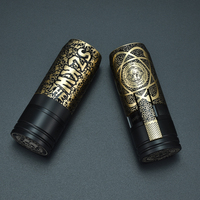 Vape mechanical mod MK2 mod brass 1:1 MK2 mod Special MK2 Albert Cipher CipherSkull Mods 18650 battery mod fit 510 thread rda