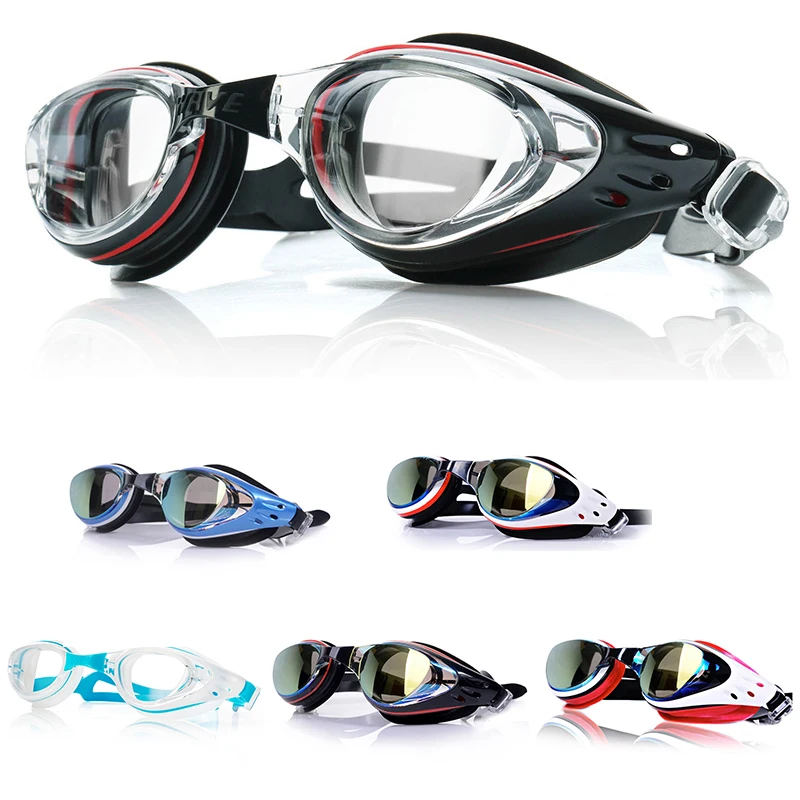 Anti-fog Swimming Goggles With Adjustable Strap Uv Production Anti-leak Comfortable To Wear Portable For Unisex Gafas Buceo