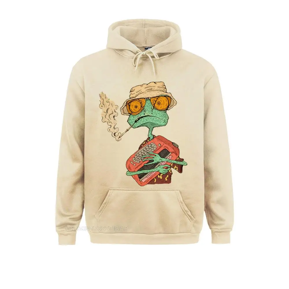 Christmas Streetwear Rango Fear And Loathing In Las Vegas Smokes Harajuku Hoodies Hip Hop For Man Cotton La Camiseta US Size