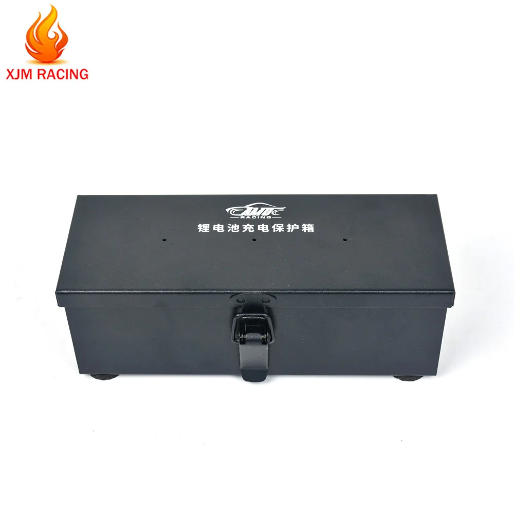 Battery Rechargeable Fire-proof and Explosion-proof Safe Storage Protection Box Fit for Rc Car Boats Airplanes Toy Tool Parts