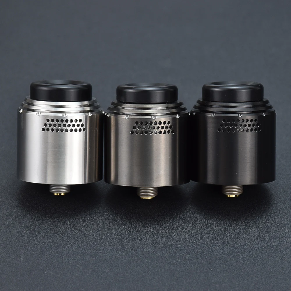 TEMPLE 28MM RDA atomizer rda Rebuilding Dripping Tank with Squonk BF PIN 316ss 28mm diamater Atomizer fit side piece mod