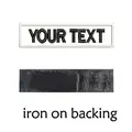 white iron on