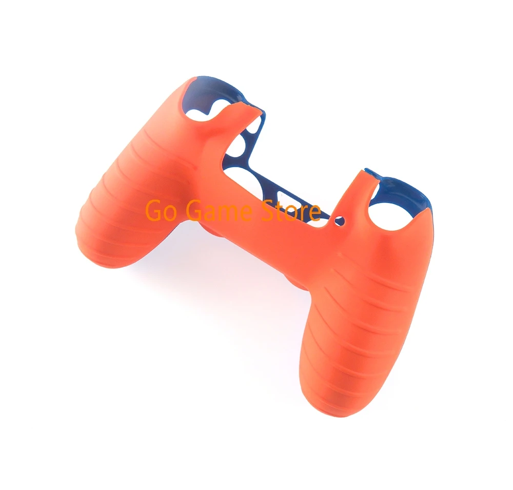 1pc para ps4 controlador sem fio de borracha plástico para jds 001 capa frontal traseira habitação escudo caso para sony