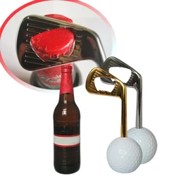 Abrebotellas con forma de pelota de Golf para amantes del Golf, abridor de botellas con tapa de cerveza, regalo de cumpleaños, novedad