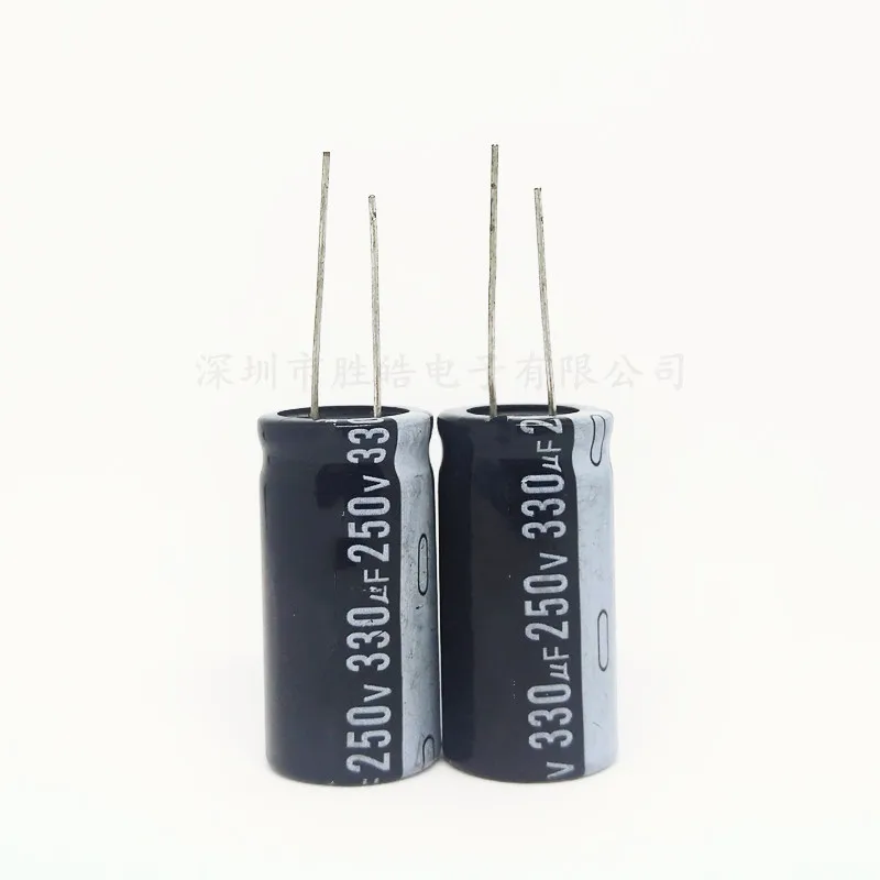 5pcs/lot Higt Quality 250V330UF  18*35 Brand New Aluminum Electrolytic Capacitor 250V 330UF Size：18*35（MM）