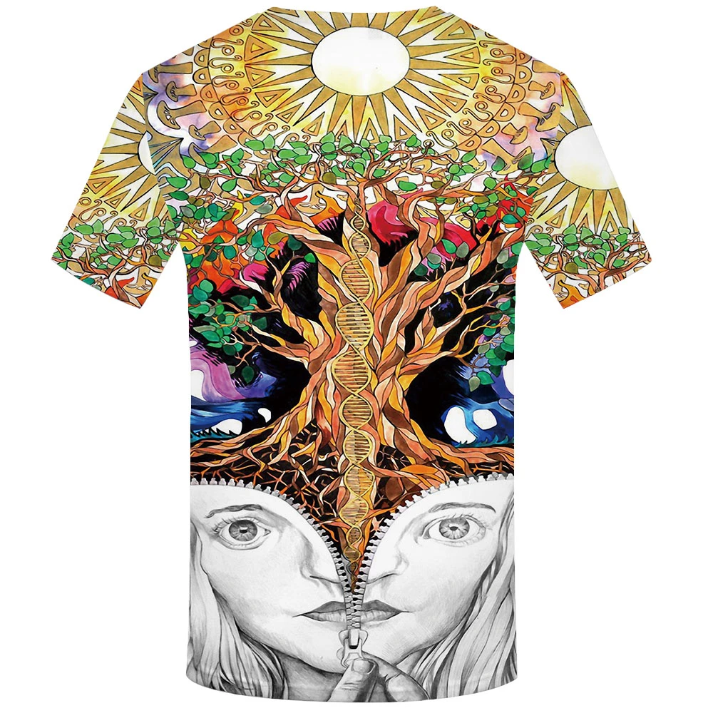 3D  Music Tshirt Printed Gothic T-shirts  Galaxy T shirt Men Psychedelic Tshirts Casual Colorful Anime Clothes