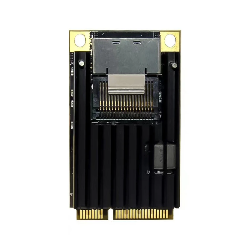 MINI PCIE Gigabit Ethernet Network Card Mini PCIe Dual Port 1000M RJ45 LAN Card Chipset I350 for Industrial Server