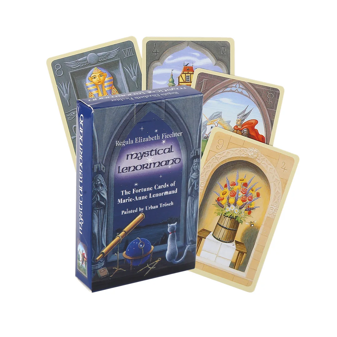 

NEW the mystical lenormand Tarot cards Board Deck Games Palying Cards For Party Game With PDF Guidebook English table games