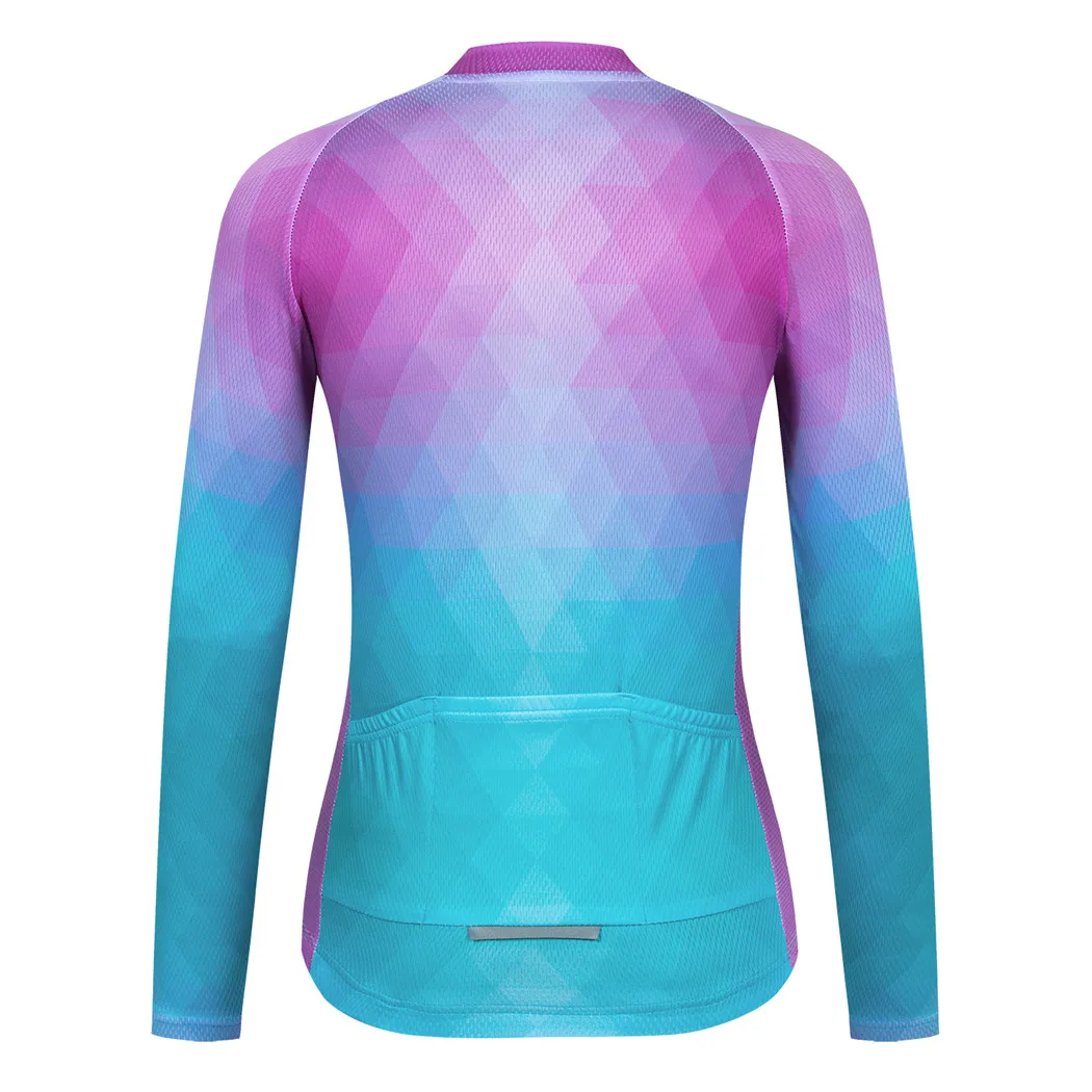 Autumn Women's Cycling Jersey Shirt Long Sleeve Mountain Bike Clothing Maillot Ciclismo Spring Bicycle Jacket Cycling Clothes