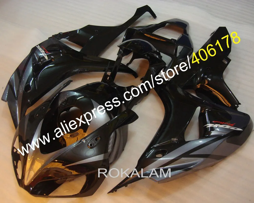 

Body Kit For Honda CBR1000RR 06 07 CBR1000 2006 2007 Black Gray Motorcycle Fairings Full Kits (Injection Molding)