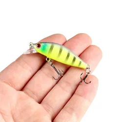 1Pcs Japan Pesca Harde Vissen Lokken 55Mm 3G Sinking Minnow Wobbler Peche Kunstmatige Crank Aas Bas Baars pike Zalm Forel