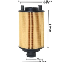 1Pc E4G16-1012040 Car Oil Filter For CHERY Ariza 5 1.5L 2015- 7 1.5T 2012- Tiggo 1 3 1.6L 3x 5 5x For Qoros 3 5 1.6T