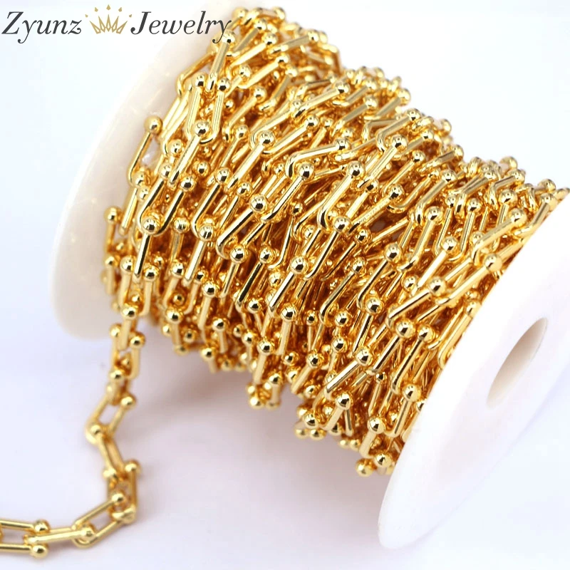 5 Meters, 8*16MM Oval Shape Chains Necklace Chains Diy Jewelry Findings Accessories Wholesale