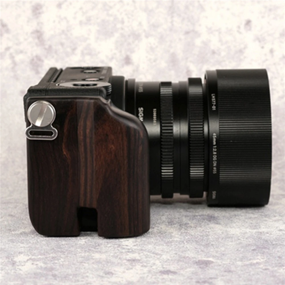 Creative Camera Cage Wooden Camera Handgrip For Sigma FP Cameras Video Shooting Mount Cage Holder Accessories