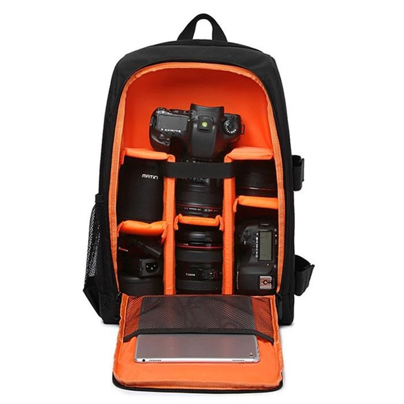 Waterproof DSLR Backpack DLSR Photo Bag Multi-Functional Outdoor Camera Bag Backpack Case for Nikon Canon Sony DSLR Bag Lens Big