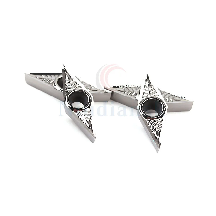 10 pz VCGT1604 inserti in metallo duro con foro interno + 1 pz S25S-SVXCR16 portautensili per tornitura interna SVXCL Set di utensili per tornio CNC