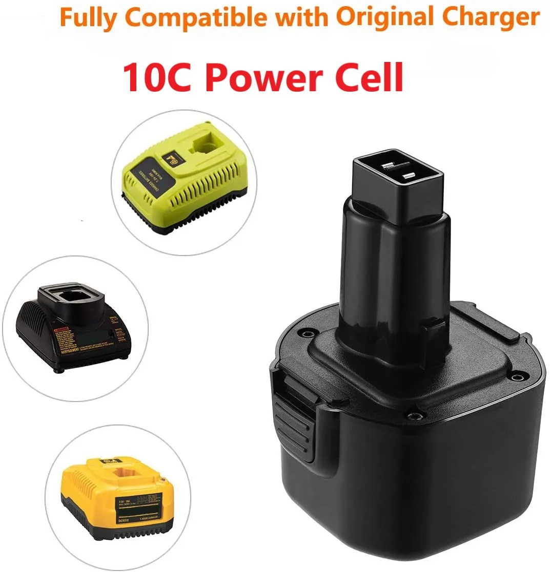 3,9 Ah NiMH für Dewalt 9,6 V Batterie DW9062 DW9061 DE9036 DE9061 DE9062 DW926 DW955K DW955 Ersatz Batterie Cordless Power werkzeug