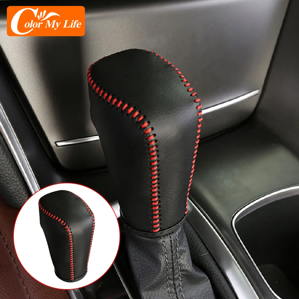 Car Gear Lever Cover Gear Shift Knob Case Gear Head Collars for Honda Accord 2018 2019 2020 2021 Stickers Interior Accessories