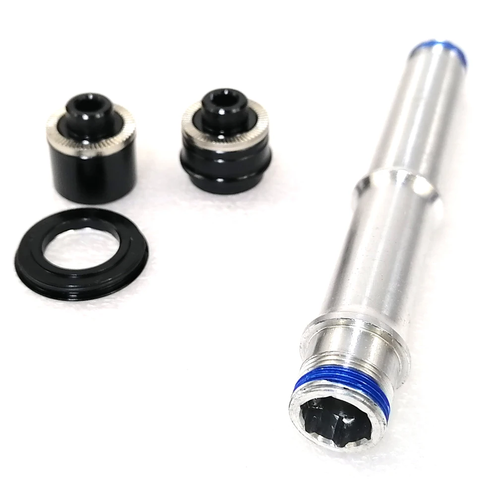 Novatec F482SB thru axle aluminum AL7075 130mm*5m Replace shaft rear hub road bike hub QR adaptor with end caps bike parts