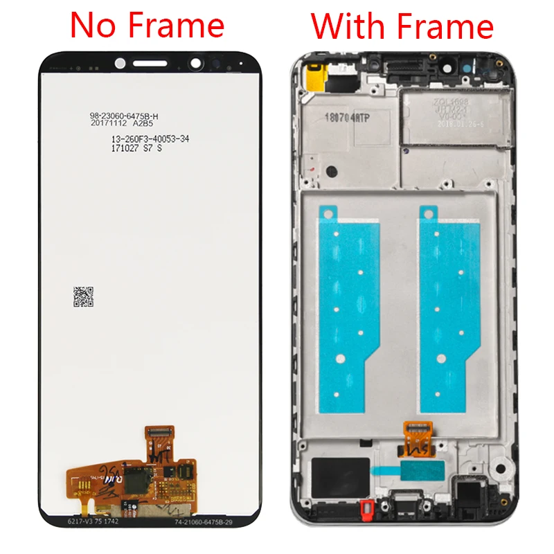 New LCD For Huawei Honor 7C Display With Frame 5.99\