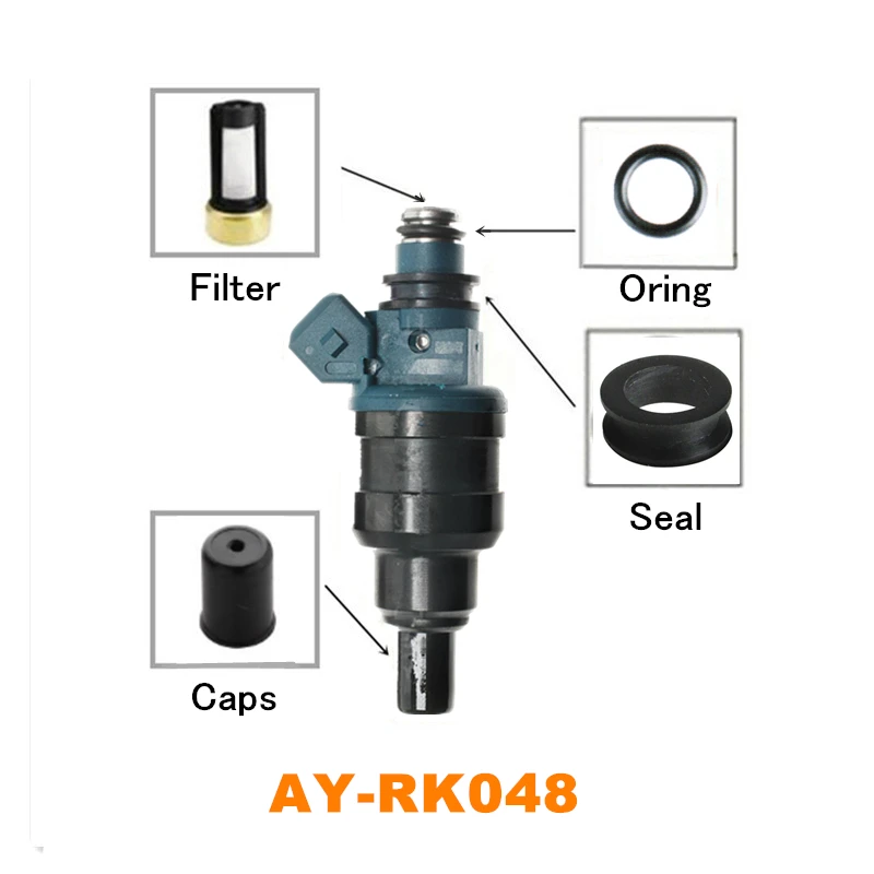 Grosir 4 Set Fuel Injector Kit Perbaikan Cocok untuk Mitsubishi MD158851 AY-RK048