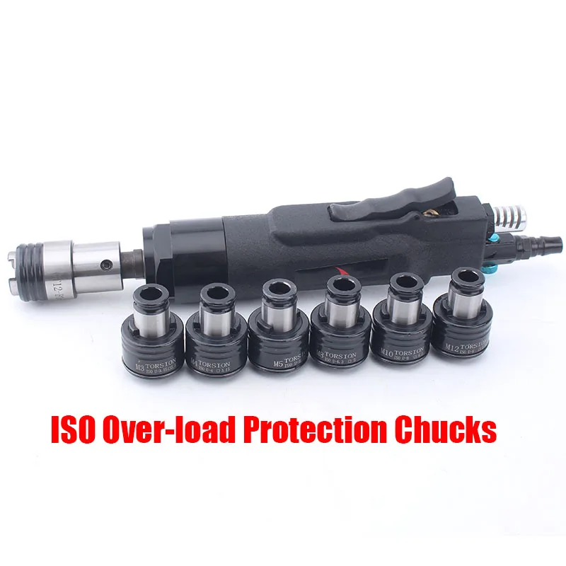 YOUSAILING M3-M12 ISO Chucks Pneumatic Tapping Machine Drill Tapper TOOL For Common Iron Threading