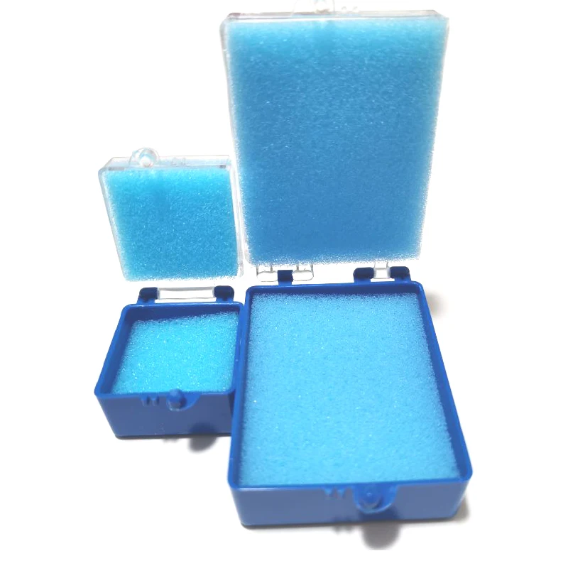 Dental Lab Materials Packaging Box Plastic Box with Foam Inserts For Single Crowns And Bridge