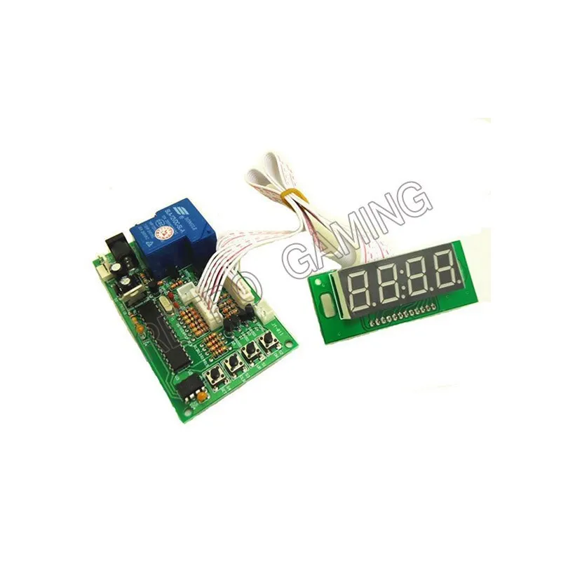 JY 15B Timer Control Board Power Supply Zero Delay Count Timing Circuit Conroller with 40cm White Lead for Multi Coin Acceptor